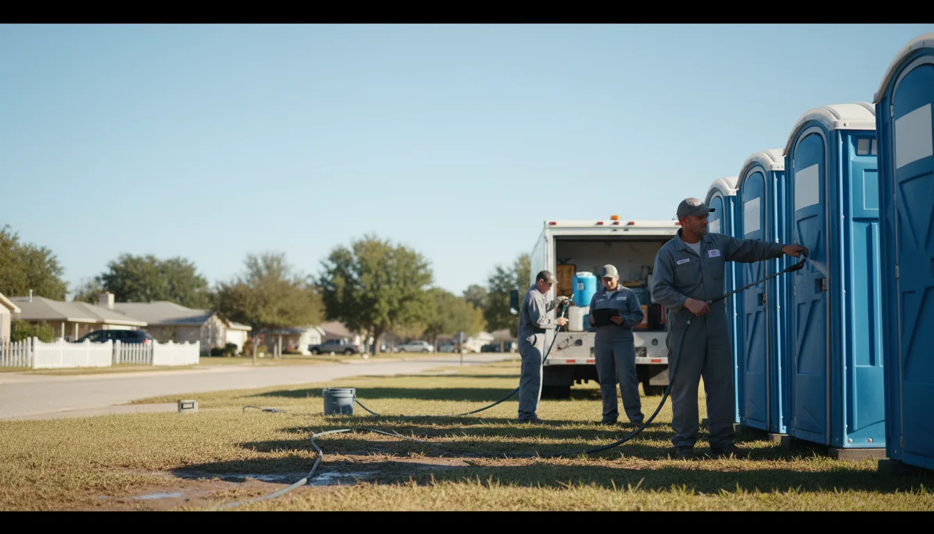 Long-Term Portable Toilet Rental in Matador, TX near me
